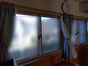 【内窓DIY】福井県「トラックの音が気が付かないくらいになりました」 K様邸内窓
