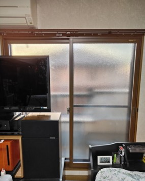 【内窓DIY】千葉県「土埃が部屋の中に吹き込むのを防げると思われます。」K様邸内窓