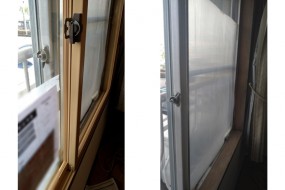 【内窓DIY】愛知県名古屋市 「築50年の窓が綺麗に温かくそして外の音も気になりません」M様邸内窓