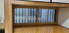 【内窓DIY】茨城県日立市「音は格段に静かになりました。夏、冬の断熱効果も期待しております」　E様邸内窓