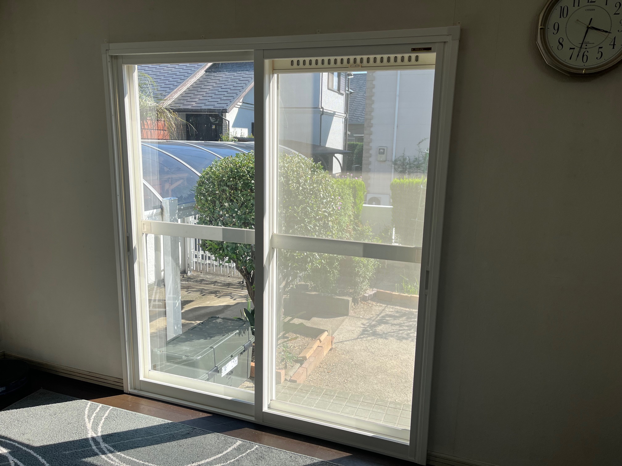 プラマードU　引違い窓　施工後